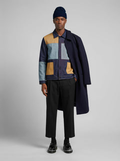 LA VESTE WORKER EN JEAN & GABARDINE - Lebrun Paris