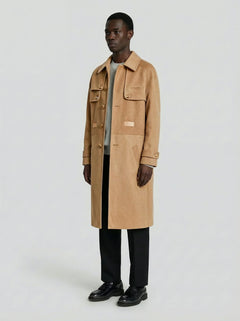 LE TRENCH CAMEL EN LAINE & CACHEMIRE - Lebrun Paris
