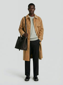 LE TRENCH CAMEL EN LAINE & CACHEMIRE - Lebrun Paris